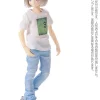 Azone 1/6 Pure Neemo Wear PNS Graphic T-shirt White x Green (DOLL ACCESSORY) Sale