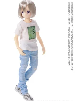 Azone 1/6 Pure Neemo Wear PNS Graphic T-shirt White x Green (DOLL ACCESSORY) Sale