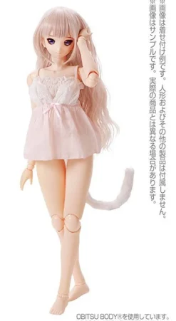 Clearance Azone 1/3 Scale AZO2 Scalloped Lace Camisole White x Pink (DOLL ACCESSORY)