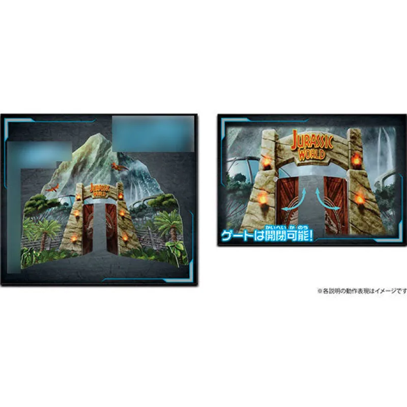 Takara Tomy Ania Jurassic World /Survival Camp Battle Mountain Discount