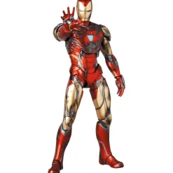Medicom Toy Avengers: Endgame - Iron Man Mark 85 - Tony Stark - Mafex No.195 - Battle Damage Ver. Hot