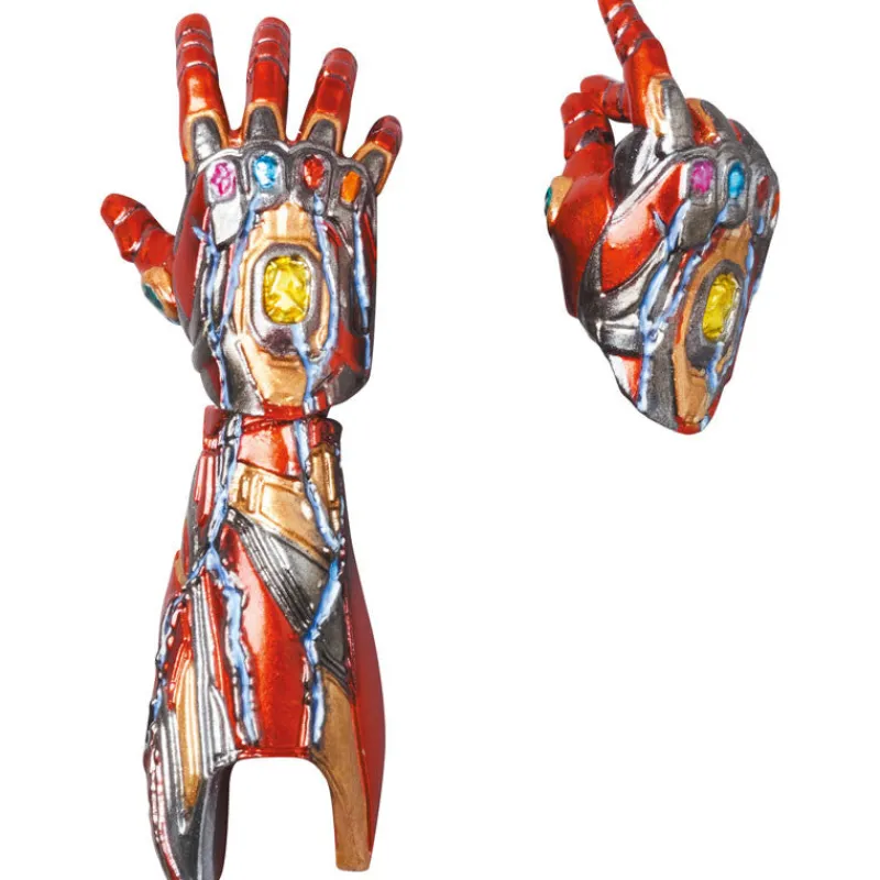 Medicom Toy Avengers: Endgame - Iron Man Mark 85 - Tony Stark - Mafex No.195 - Battle Damage Ver. Hot