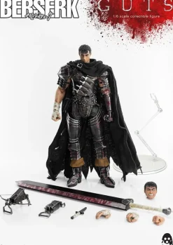 Threezero Berserk - Guts - Black Swordsman - 2023 Re-release Hot