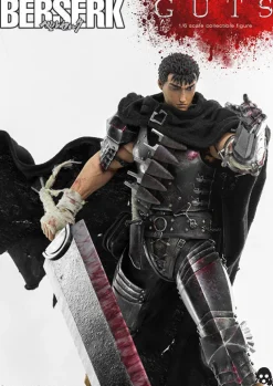 Threezero Berserk - Guts - Black Swordsman - 2023 Re-release Hot