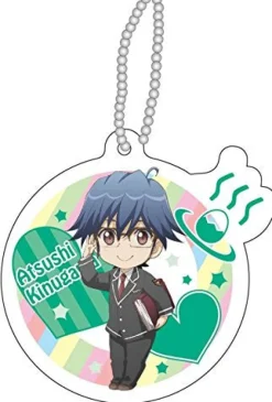 Contents Seed Binan Koukou Chikyuu Boueibu Love! - Kimegawa Atsushi - Keyholder - Reflector - Reflector Keychain Hot