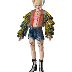 Medicom Toy Birds of Prey - Harley Quinn - Mafex No.159 - Caution Tape Jacket Ver. New
