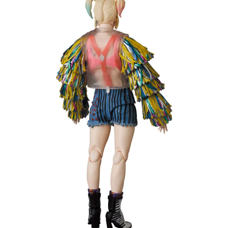 Medicom Toy Birds of Prey - Harley Quinn - Mafex No.159 - Caution Tape Jacket Ver. New