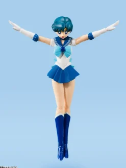 Bandai Spirits Bishoujo Senshi Sailor Moon - Sailor Mercury - S.H.Figuarts - Animation Color Edition - 2023 Re-release Discount
