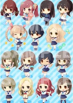 Outlet Koei Tecmo Games Blue Reflection - Shirai Hinako - Lifesize Tapestry [Exclusive]