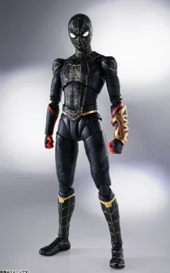 BANDAI SPIRITS [Bonus] S.H.Figuarts Spider-Man [Black & Gold Suit] (Spider-Man: No Way Home) Online