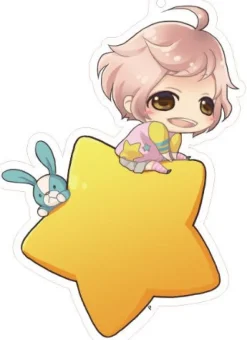 Outlet Contents Seed Brothers Conflict - Asahina Wataru - Deka Keyholder - Keyholder - Star ver.