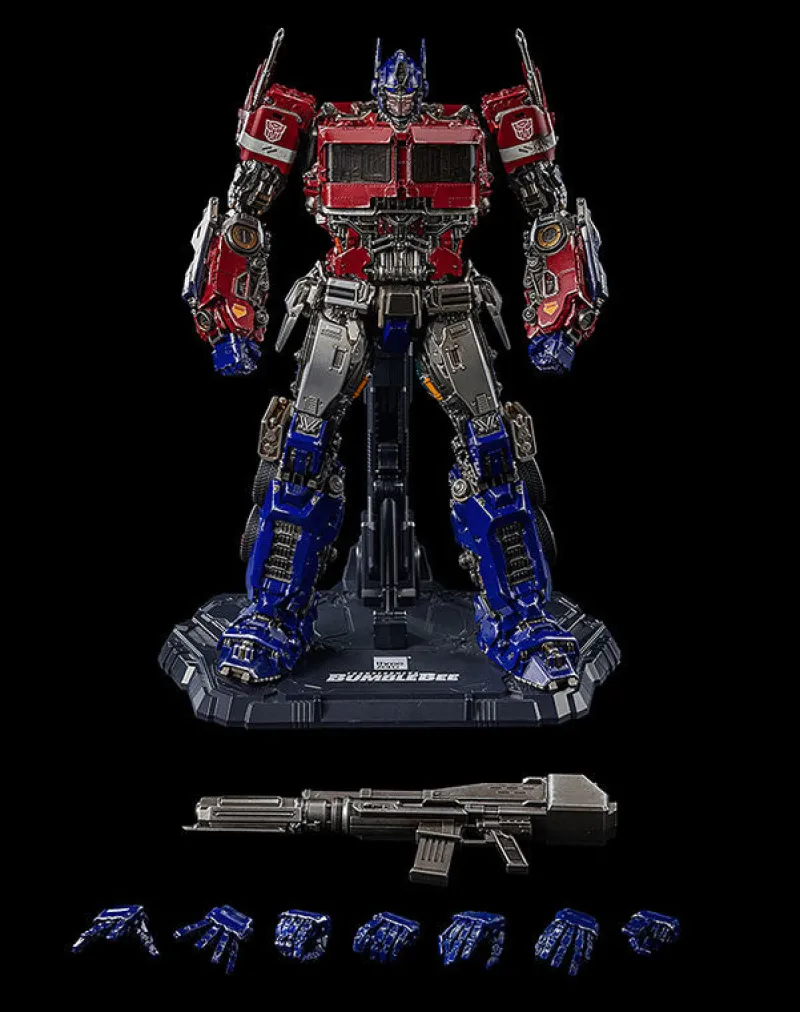 Clearance Threezero Bumblebee - DLX Optimus Prime - Cybertron Mode