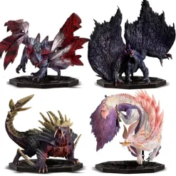 Capcom FIGURE BUILDER CUBE - MONSTER HUNTER - Set of 4 Clearance