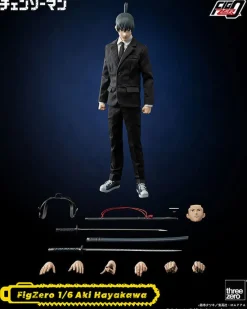 Sale ThreeZero Chainsaw Man - Hayakawa Aki - FigZero - 1/6