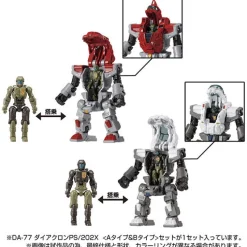 Takara Tomy Diaclone DA-77 Diaclone PS/202X [A Type & B Type] Set Clearance