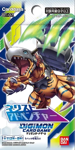 Hot Bandai Digimon - Next Adventure Booster Box - Digimon Trading Card Game - Japanese Ver.