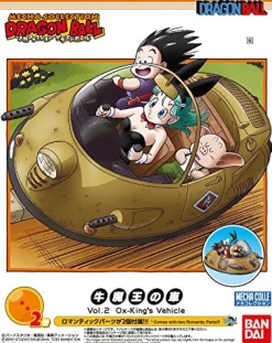 Bandai Dragon Ball - Bulma - Son Goku - Ulong - Mecha Colle - Mecha Collection Dragon Ball Vol.2 - Ox-King's Vehicle Best
