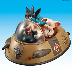 Bandai Dragon Ball - Bulma - Son Goku - Ulong - Mecha Colle - Mecha Collection Dragon Ball Vol.2 - Ox-King's Vehicle Best