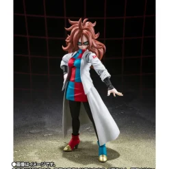 Bandai Spirits Dragon Ball FighterZ - Jinzouningen Nijuuichi-Gou (Android 21) - S.H.Figuarts - Lab Coat [Shop Exclusive] Clearance