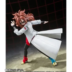 Bandai Spirits Dragon Ball FighterZ - Jinzouningen Nijuuichi-Gou (Android 21) - S.H.Figuarts - Lab Coat [Shop Exclusive] Clearance