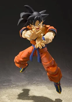 Bandai As Manufacturer Dragon Ball Z - Son Goku - S.H.Figuarts - A Saiyan Raised On Earth (Bandai) Hot
