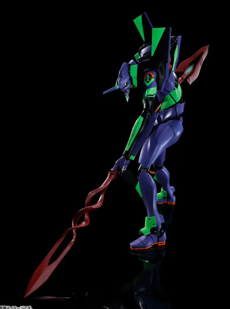 Bandai Spirits DYNACTION Regular Humanoid Battle Weapon Synthetic Human EVA-01 + Spear of Cassius (Renewal Color Edition) Discount