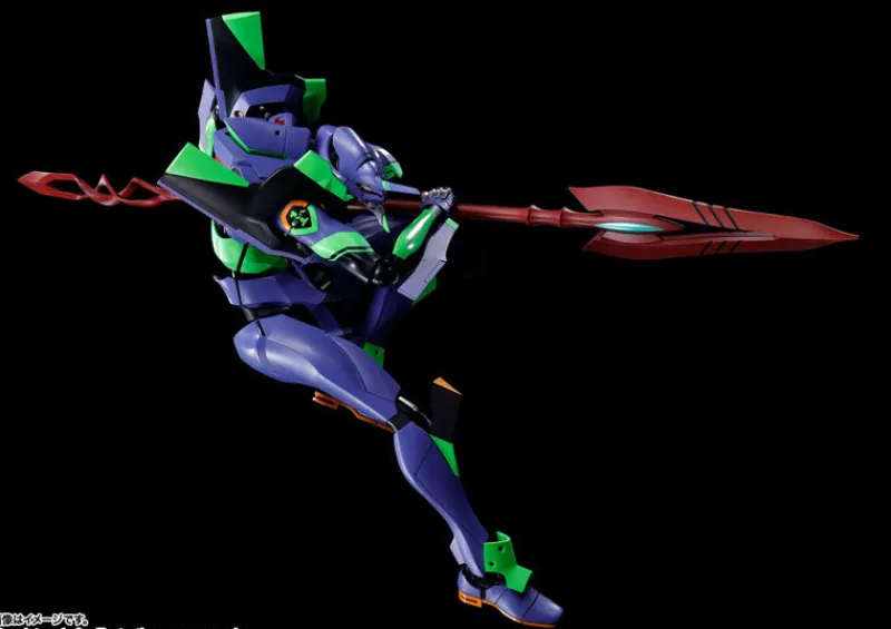 Bandai Spirits DYNACTION Regular Humanoid Battle Weapon Synthetic Human EVA-01 + Spear of Cassius (Renewal Color Edition) Discount