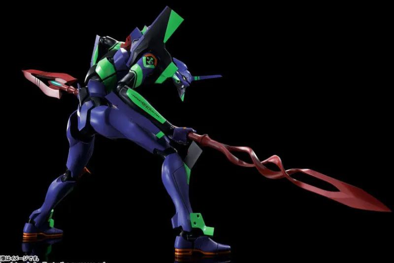 Bandai Spirits DYNACTION Regular Humanoid Battle Weapon Synthetic Human EVA-01 + Spear of Cassius (Renewal Color Edition) Discount