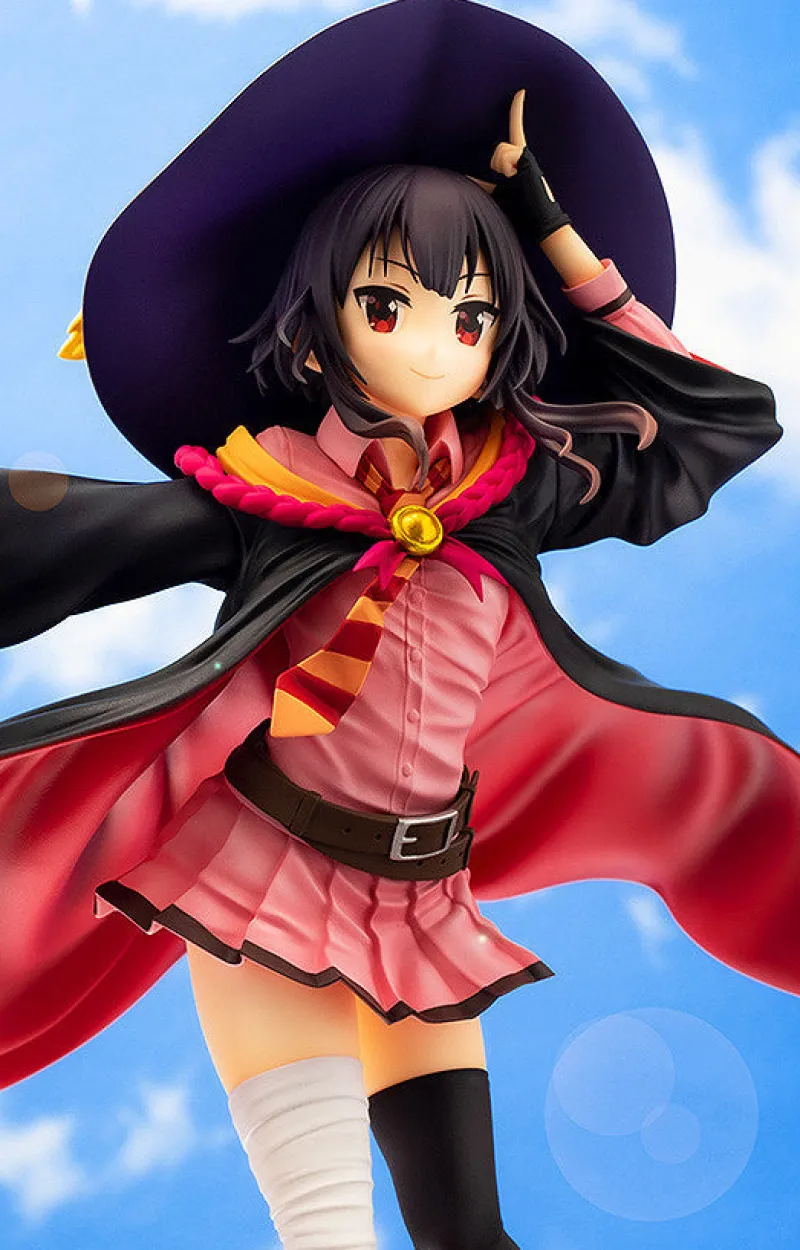 Chara-Ani Eiga Kono Subarashii Sekai ni Shukufuku o! Kurenai Densetsu - Megumin - CA Works - 1/7 - School Uniform Ver. - 2023 Re-release Outlet