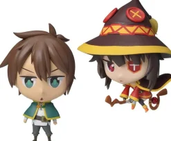 SEGA Eiga KonoSuba - Megumin - Satou Kazuma - Set of 2 Mini Display Figures New