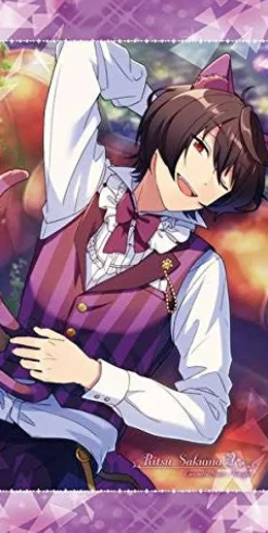 Ensky Ensemble Stars! - Sakuma Ritsu - Ensemble Stars! Visual Bath Towel vol.2 - Pile Bath Towel