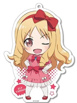 Y Line Ero Manga-sensei - Yamada Elf - Keyholder - Acrylic Keychain - Big Acrylic Keychain Best