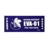 Eichi Co., Ltd Evangelion Shin Gekijouban - Ikari Shinji - Towel - Eva x Logos - Pilots Towel Eva-01 Clearance