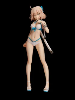 Clearance Our Treasure Fate/Grand Order - Okita Souji - Summer Queens - 1/8 - Assassin - Pre-painted Model Kit [Shop Exclusive]