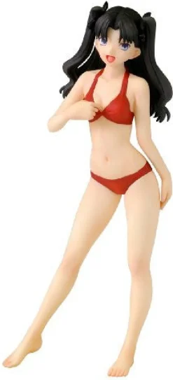 WAVE Fate/Hollow Ataraxia - Tohsaka Rin - Beach Queens - 1/10 - Swimsuit Ver. Sale