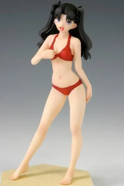 WAVE Fate/Hollow Ataraxia - Tohsaka Rin - Beach Queens - 1/10 - Swimsuit Ver. Sale
