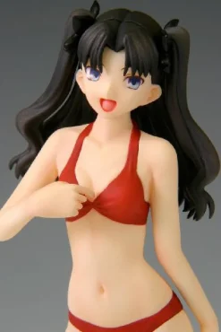 WAVE Fate/Hollow Ataraxia - Tohsaka Rin - Beach Queens - 1/10 - Swimsuit Ver. Sale