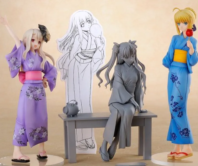 Hot FREEing Fate/Stay Night - Illyasviel von Einzbern - 1/8 - Yukata ver.