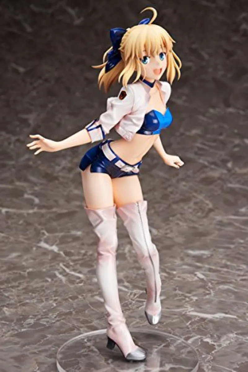 Clearance Plusone , Stronger Fate/Stay Night - Saber - 1/7 - Type-Moon Racing ver. (Plusone, Stronger)