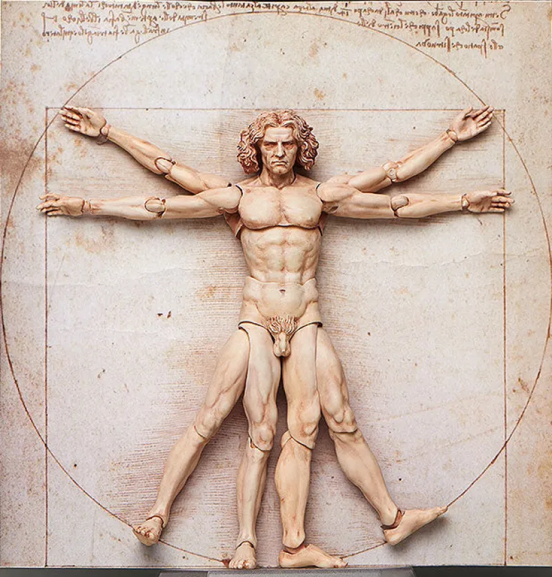 FREEing Figma #SP-075 - The Table Museum - Vitruvian Man 2022 Re-release Sale