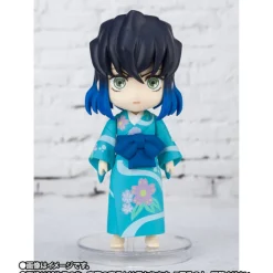 Bandai Spirits Figuarts Mini - Kimetsu no Yaiba - Kamado Tanjirou - Agatsuma Zenitsu - Hashibira Inosuke - Sumiko - Yoshiko - Inoko - Yukaku-hen Set [Shop Exclusive] Clearance