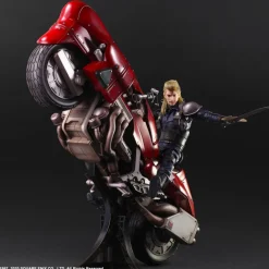 New Square Enix Final Fantasy VII Remake - Roche - Play Arts Kai - & Bike Set