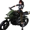 Discount Square Enix Final Fantasy VII Remake - Jessie Rasberry - Motorbike Set - Play Arts Kai