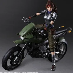 Discount Square Enix Final Fantasy VII Remake - Jessie Rasberry - Motorbike Set - Play Arts Kai