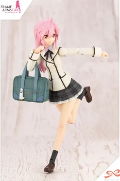Kotobukiya Frame Arms Girl - Gennai Ao - Sousaishojoteien - 1/10 - Wakaba Girls' High School Winter Clothes, Dreaming Style Happy Monochrome [Shop Exclusive] New