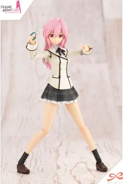 Kotobukiya Frame Arms Girl - Gennai Ao - Sousaishojoteien - 1/10 - Wakaba Girls' High School Winter Clothes, Dreaming Style Happy Monochrome [Shop Exclusive] New