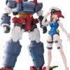 Aoshima Gattai Robot Musashi - Jinguuji Nagisa - Musashi - Character Kit Selection GR-03 - Gattai Series Clearance