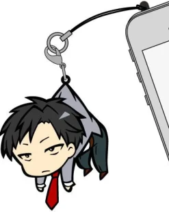 Cospa Gekkan Shoujo Nozaki-kun - Nozaki Umetarou - Earphone Jack Accessory - Rubber Strap - Tsumamare Clearance