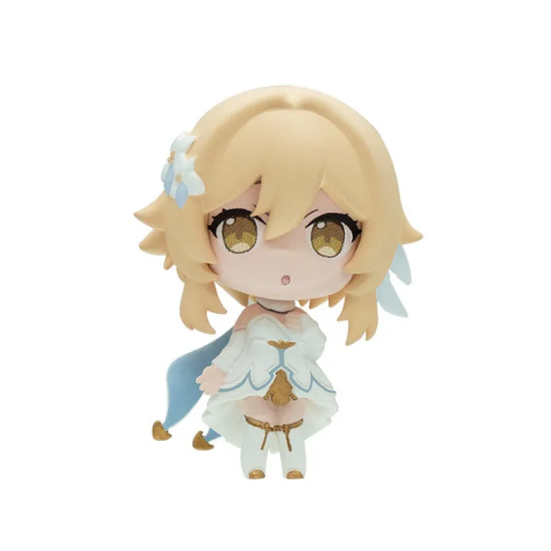 Bushiroad Creative Genshin Impact - Amber - Venti - Diluc Ragnvindr - Paimon - Traveler (Aether) - Traveler (Lumine) - Genshin Capsule Collection Figure vol.1 - Set of 6 Figures Best