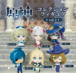 Bushiroad Creative Genshin Impact - Barbara - Mona - Noelle - Kaeya - Jean - Lisa - Genshin Capsule Collection Figure vol.3 - Set of 6 Figures Discount